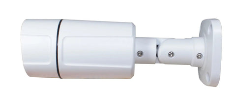 Side view of 4K Analog Security Camera 8MP TVI Bullet Camera For CCTV Coax BNC IR Night Vision Waterproof Metal Housing 2.8mm Lens