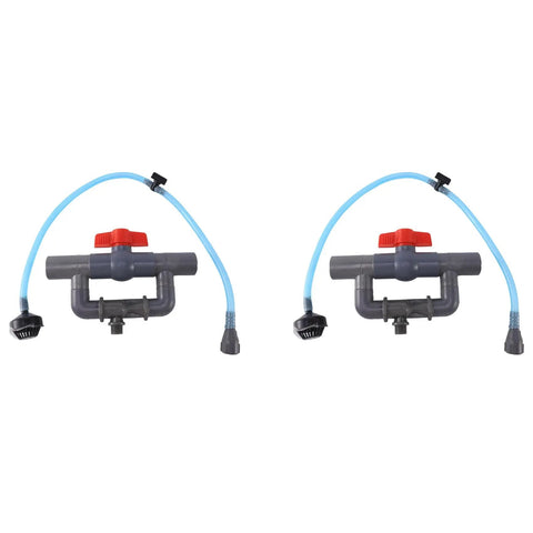 Two Pack Farm Grade Irrigation Fittings Set For Garden And Orchard Spraying Tubing Connectors ANSI Female Water Connectors Plant Care Irrigation Equipment For Crops And Fertilization