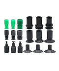Get the ZP-08UN Mini Vacuum Pad Suction Cup for Pneumatic Industrial Manipulators collection of various sizes and shapes.