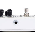 Side view of Bass Compressor Pedal With Constant Headroom Technology For Ultra Clear Dynamics, True Bypass, And 10 Gain Reduction LEDs.