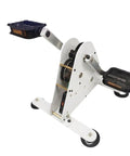 Pedal Powered Exercise Generator For Home Gym Workouts And Emergency Outages Featuring Dual USB Ports And Foot Crank System.