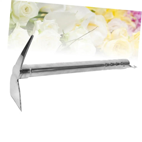 Stainless Steel Garden Hoe Hand Tool For Planting And Weeding, Lightweight Durable Dual Purpose Garden Hoe With Easy Grip Handle