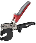 Ceiling Grid Punch Tool With Soft Touch Non Slip Handle One Hand Operation Latch Ergonomic Contoured Grips Slim Steel C Frame