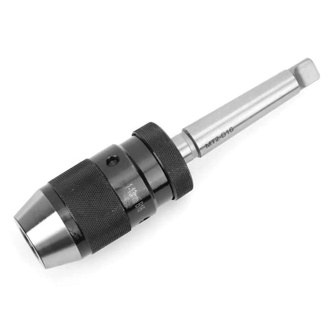 Keyless Self Tightening Drill Chuck B16 Taper 13mm Capacity 3 Jaw Fixture for lathe and drill press