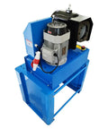 Built Tough Hydraulic Hose Crimper 220V 3 Phase 4 KW with motor and foot switch, ideal for high pressure tubing up to 2.72 inch.