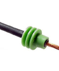 Super Cool GeYanL 12 To 18 AWG Weather Pack Connectors Ultimate Waterproof Terminal Set For Auto Racing Wiring Quick Disconnect Splice Black Kit With Precision Gage Tool green weather pack wire seal on black cable