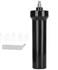 Pro Watch Crystal Removal Air Pump Tool with 5 nozzles and button opener, compact black handle, durable plastic