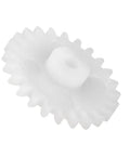 20 Piece Plastic Worm Gear Set 24 Teeth Model 242A Reduction Gear For RC Cars Robots And Micro Motors Durable Crown Gear Combo