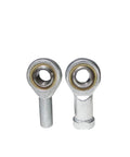 Premium Fisheye Rod End Spherical Plain Bearing Featuring Self Aligning Geometry Built Tough For Hydraulic Cylinders Cnc Equipment And Automation Gear Delivering Ridiculously Smooth Motion Control And Knockout Load Capacity, shown in silver metal material.