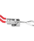 Heavy Duty Stainless Steel Toggle Latch With Plastic Handle And 600kg Holding Power For Secure Home Decor, Equipment Install, And Solid Hardware Fitting Needs, angled view.