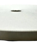 8 Inch Aluminum Master Lapping Base With One Half Inch Arbor Hole For Diamond Flat Lap Discs Grinding Pads And Abrasive Backer Discs Great For Slant Cabber Lapidary And Polishing Machines One Pack, side view showing thickness and arbor hole.