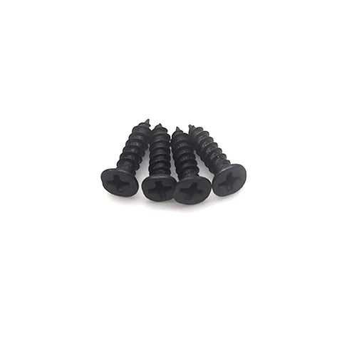 Black screws for 10 Pack Black Recessed Cabinet Pulls With Screws For Closet Cupboard And Dresser Drawers Hidden Finger Pull Handles