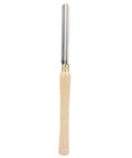 Front view: 22mm HSS roughing gouge lathe chisel with wooden handle for wood turning