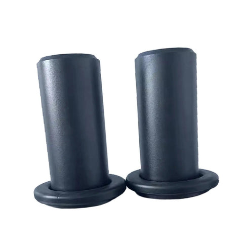 Two Piece Weight Plate Holders For Your Home Gym Storage And Organization, Heavy Duty Metal Plate Rack, Black Finish, Space Saving Design