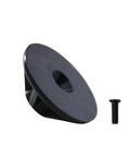 Heavy Duty 44 70 0330 Plunger Piston And Screw Swap For 10 Oz Caulk Guns showing black piston and screw replacement part