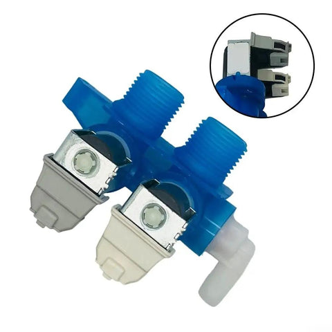 120V Front Load Washing Machine Water Inlet Valve Replacement For AP6018779 High Flow Control Valve blue plastic