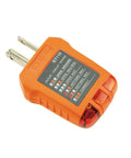 RT110 No Fuss Outlet Tester for North American Outlets, Easy Wiring Status Light Sequence to Spot Faults Fast, UL 1436 certified
