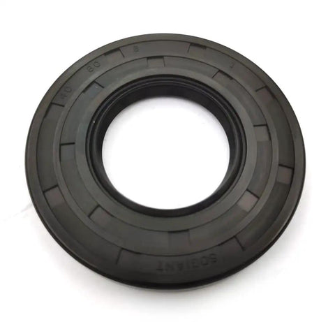 Premium Heavy Duty Washer Tub Bearings And Seal Kit Replacement For Top Load Washers smooth black rubber seal for installation.