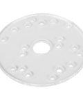 Transparent Acrylic Router Base Plate Kit With Brass Centering Pin For Precision Centering Quick Alignment And Easy Woodworking On Trim Routers