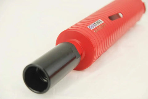 Close-up of 1-1/4 Inch To 5/8 Inch Reducer Adapter For Concrete Core Drills And Core Bits Wet Or Dry Drilling Through Center Hole 7 UNC Threads