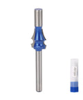 Top Notch 1/4 Inch Shank Router Bit Made From Tough Tungsten Steel Alloy for precision cutting wood, MDF, and plywood.