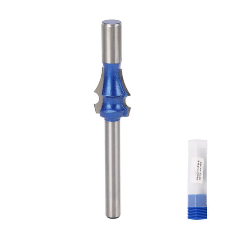 Top Notch 1/4 Inch Shank Router Bit Made From Tough Tungsten Steel Alloy for precision cutting wood, MDF, and plywood.