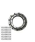 Heavy Duty Precision Cross Roller Bearing For Robotic Arms And Custom Rotary Tables Built Tough With Rock Solid Alignment And Smooth Spin Dynamics For Serious Automation Builds, showing metal construction and circular form.