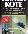 Krack Kote Drywall Repair Kit With Acrylic Emulsion And Polyester Mesh Patch for cracks in walls and ceilings box.