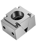 Iron Tough Precision Vise For Dead Nuts Accuracy Double Side CNC Clamping Wedge multi-station fixturing block close-up view
