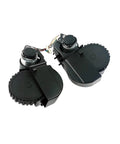 Left And Right Wheel Motor Assembly For Deebot N79S N79 Ikohs S14 Robot Vacuum with grippy durable rubber wheels