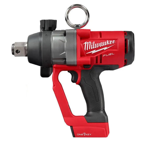 Side view of M18 Fuel One Half Inch High Torque Cordless Impact Wrench Bare Tool With Four Mode Drive Control No Compressor Needed