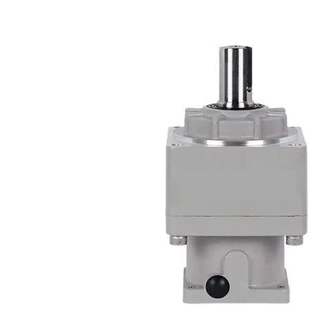 Pro-Tier Precision Planetary Gearbox Motor Reducer With Snappy Ratios From 1:3 To 1:10 front view of sturdy gearmotor with metallic shaft