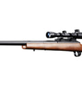 Beast Mode Bolt Action Airsoft Sniper Rifle With Adjustable Magnified Aluminum Scope Long Range Precision For 6mm BBs Wood Stock And Metal Rail Spring Powered
