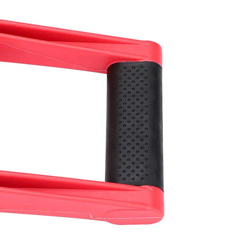 Close-up of TPR grip on 2 Pack Drywall Carrier Handles For Lifting Large Panels, ABS Plastic Panel Carrier Tool