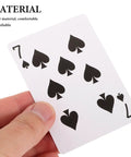 2 Sets Sublimation Blank Poker Cards 2.55 By 3.54 Inches White Deck Kit For Heat Transfer Printing DIY Printable Playing Cards