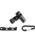 Pro Grade Tall Stair Gauges With Clip And Holder Carabiner For Framing Squares, Built To Last Aluminum Alloy Rafter Gauge And Stringer Layout Tool For Carpentry, Clamps For Circular Saw Alignment And Stair Stringer Work.