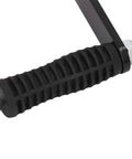 Rubber grip detail of Pro Crew Approved Built Tough Heavy Duty Plywood Carrier And Panel Lifting Clamp designed for hauling.