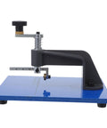 Adjustable Glass Cutting Tool Kit With Carbide Wheels For Stained Glass Mirror Metal And PVC Sheets DIY Enthusiasts And Pros On Site Smooth Chip Free Edges And Precise Circle Cutting, adjustable circle cutter on blue base