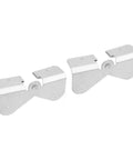 Aluminum Downspout Hinge Flip Up Gutter Extension No Fuss Install, Easy To Assemble, Durable Lawn Care Solution For Metal Drainage Systems