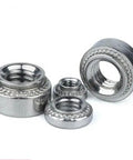 M3 Self Clinching Hex Nuts For Server Racks And Electronics, showing various sizes in corrosion resistant steel bundle.