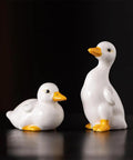 Duck Themed Toilet Bolt Covers Set Ceramic Duck Screw Caps For Bottom Of Toilet Cute Bathroom Decor 2 Pack Easy Snap On Install