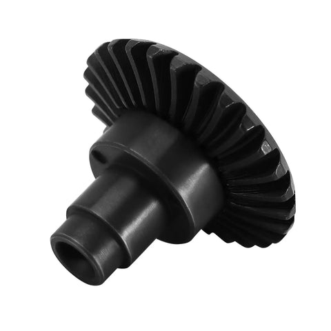 Overdrive 8T/27T Steel Helical Gears For SCX10 II III Pro RC Crawlers Eleven Percent Faster Hardened Upgrade Close-Up View