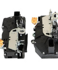Solid Door Lock Actuator For Front Left Or Right Fits Caddy Escalade Tahoe 2007 To 2014 Chevy Avalanche Impala, black plastic with metal bracket