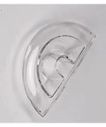 One Lid Water Tank Cover For Capsule Coffee Machines, Replacement Lid For J520 Plus And Similar Models, transparent plastic, top view