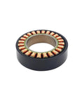 12V Brushless DC Motor With Boss Torque, Frameless Design, Permanent Magnet Drive, visible copper coils, black frame