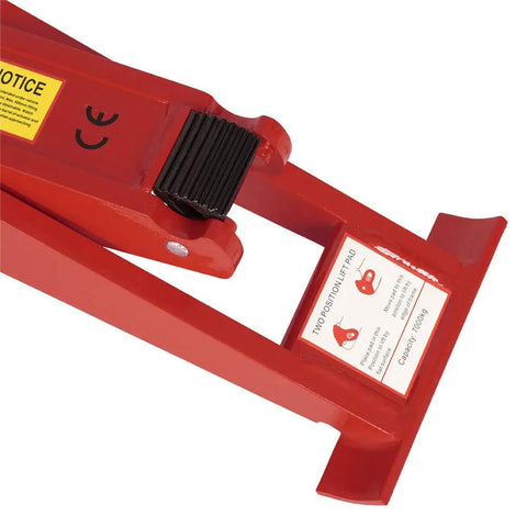 Heavy Duty 7 Ton Forklift Jack That Fits Most Forklift Models With Removable Handle And Wide Lift Range From 2.5 Inches To 16.5 Inches Built Tough And Shop Ready For Industrial Use In Warehouses