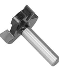 Heavy Duty Carbon Steel Surfacing Router Bits For Planing Wood with 1/2 inch shank and sharp pointed drill design.