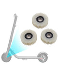 3 Pack 36 Tooth Nylon Planetary Gear For Ebike Motors, durable nylon-metal hybrid gear, 3.8x1.3cm, with ebike illustration.