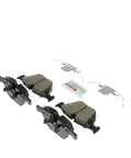 Bosch BC1260C QuietCast ceramic brake pad set for BMW front; includes four pads and mounting hardware