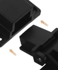 1 Pair Dust Cover Hinges For Vinyl Record Player With Soft Close Damping and Self Closing Feature